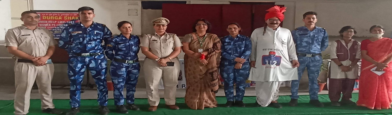 Self Defense demo in association with Haryana Police